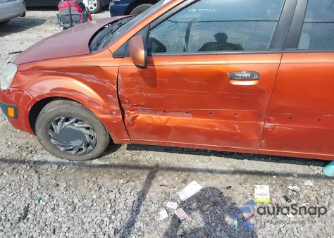 2008 Kia Rio Lx z USA, uszkodzony, nr VIN KNADE123186334642